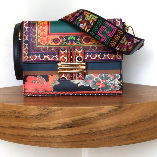 Bolso ETRO estampado motivos étnicos 100% napa