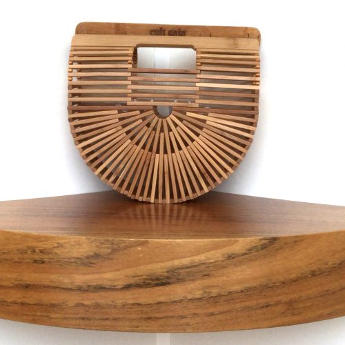 Bolso Cult Gaia pequeño de madera de Bamboo - Upscale Store Valencia Patos
