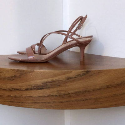 Zapato Gianvito Rossi Praline de charol, tacón de 5,5 cms.