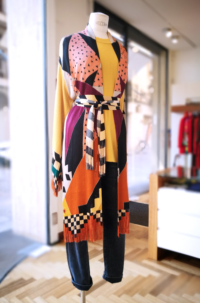 Cardigan de Etro estampado; Punto de Malo y Denim de Citizens - Colección Otoño Invierno 2018 2019 - Patos Valencia