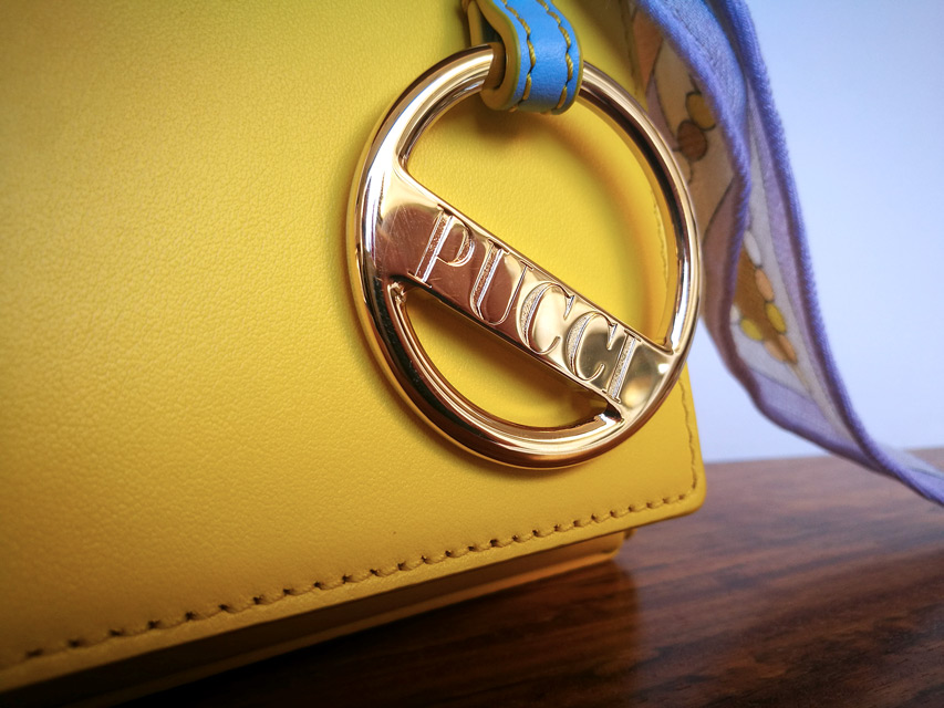 Bolso Emilio Pucci 2019 color amarillo de napa - PATOS Valencia