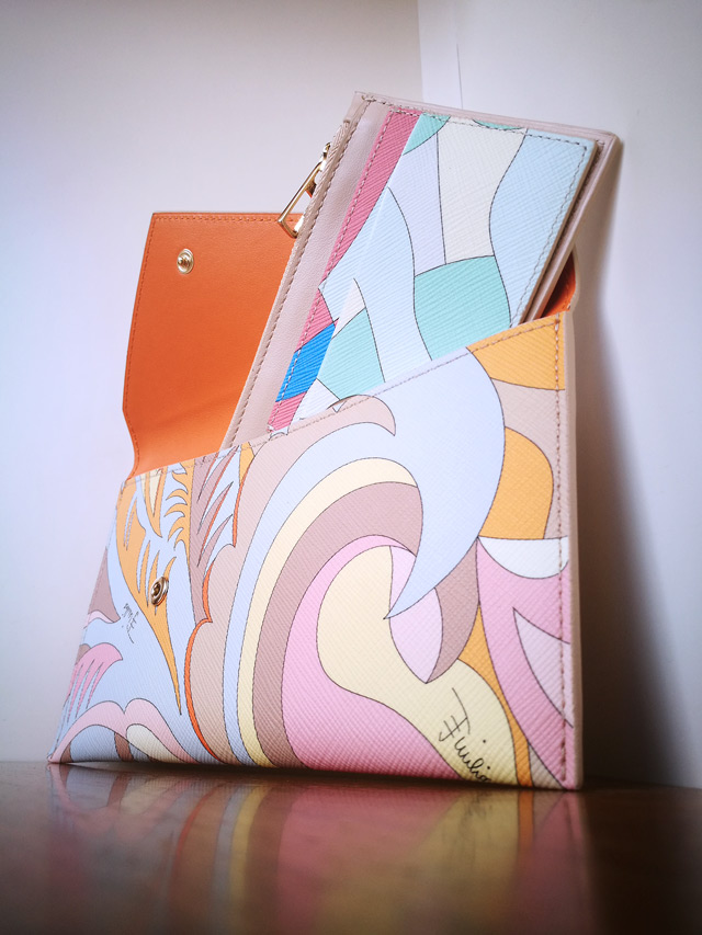Cartera multifuncional Emilio Pucci 2019 con tarjetero y bolsita - PATOS Valencia