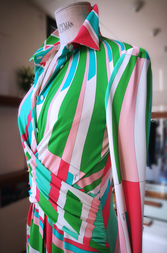 Vestido Emilio Pucci 2019 largo estampado - PATOS Valencia