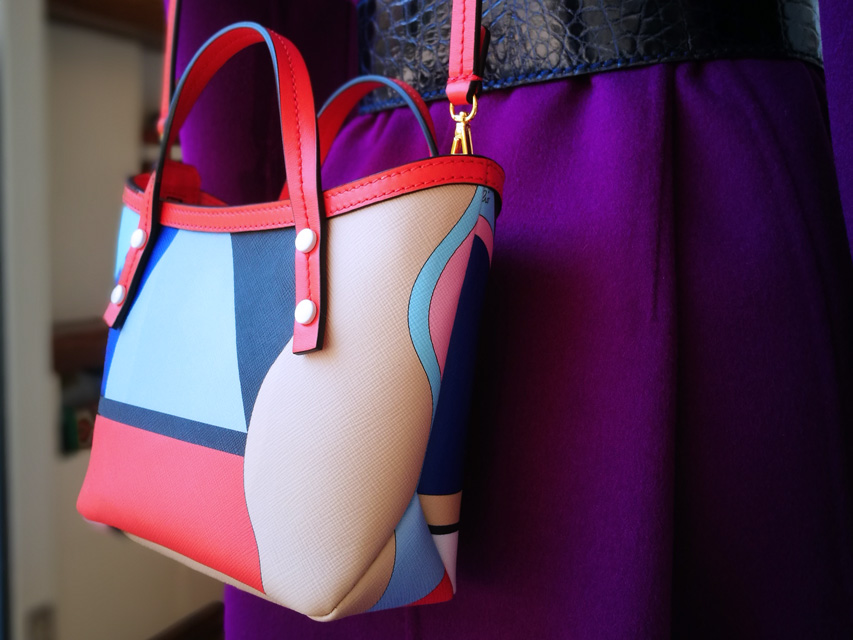Emilio Pucci mini bolso piel estampada - PATOS Valencia