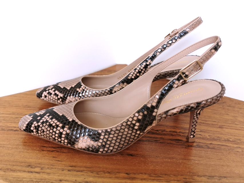 Pumps de Gianvito Rossi en piel de serpiente 2019 / 2020 - PATOS Valencia