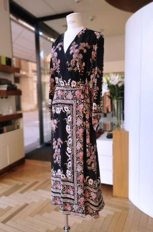 Vestido ETRO Wrap Dress Otoño Invierno 2020 / 2021 - PATOS Valencia