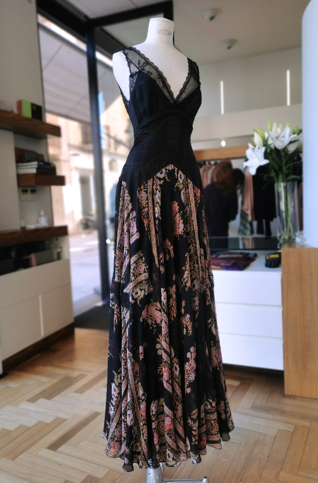 Vestido largo de ETRO otoño invierno 2020 - 2021 - PATOS Valencia