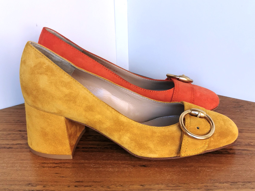 Mocasín con tacón de GIANVITO ROSSI, otoño invierno 2020 / 2021 - PATOS Valencia