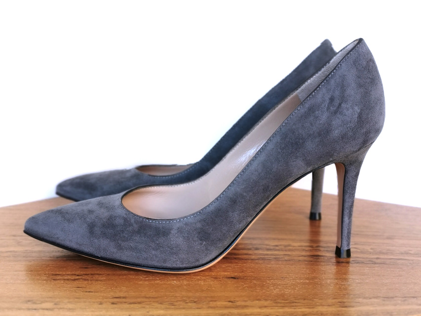 Zapato salón GIANVITO ROSSI gris, otoño invierno 2020 / 2021 - PATOS Valencia