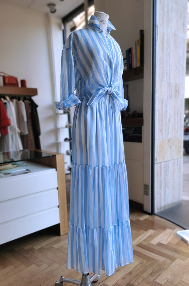 Vestido MSGM asimétrico estampado primavera verano 2021 - PATOS Valencia