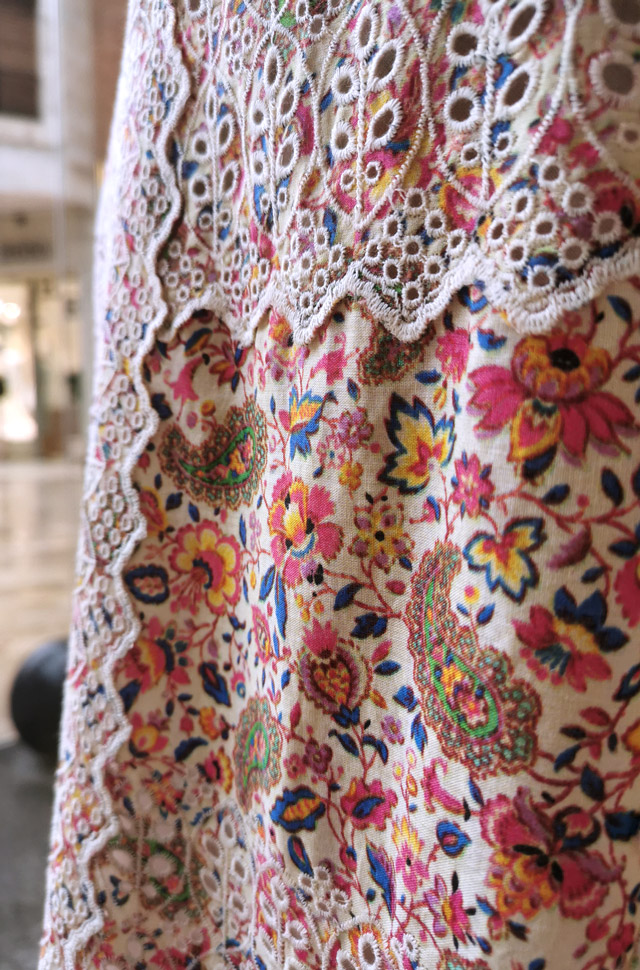 Vestido ETRO Primavera Verano 2021 con tejido de popelín - PATOS Valencia