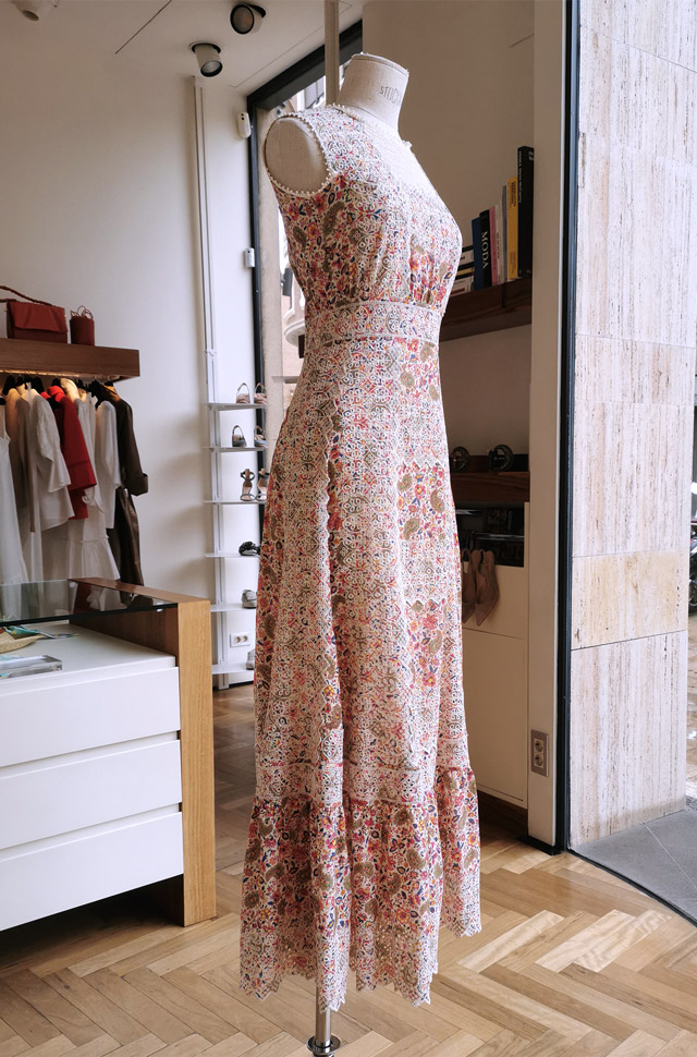 Vestido ETRO Primavera Verano 2021 con tejido de popelín - PATOS Valencia