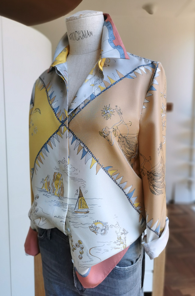 Camisa de seda de EMILIO PUCCI otoño invierno 2021 / 2022 - PATOS Valencia, España