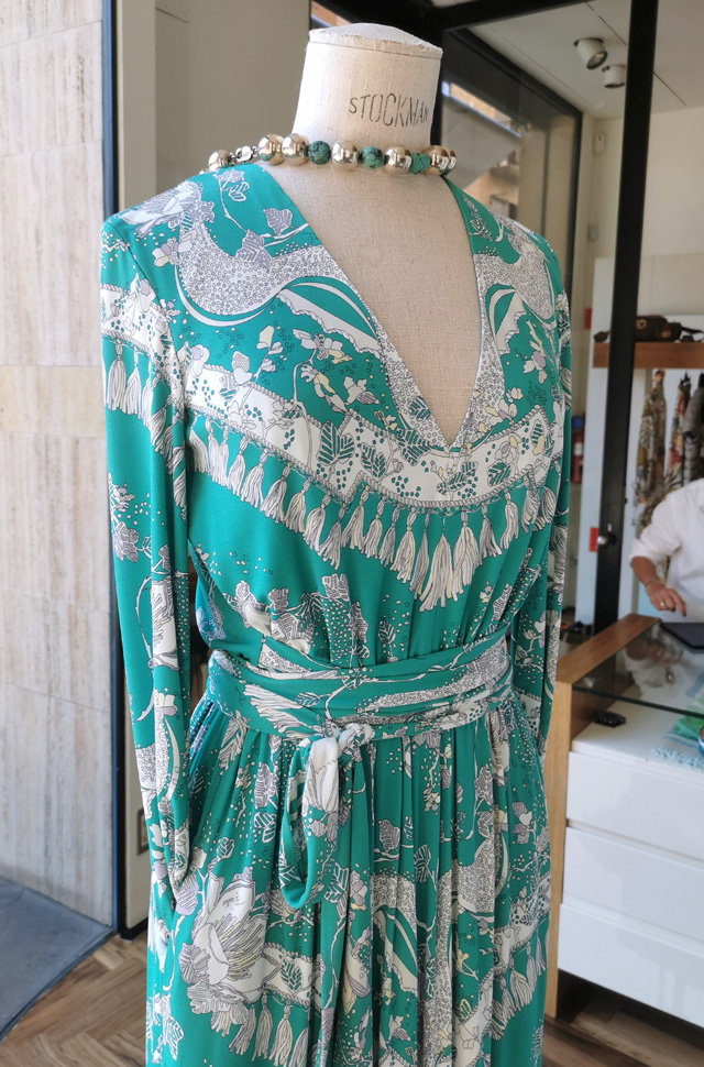 Vestido de EMILIO PUCCI Otoño Invierno 2021 / 2022 de punto de seda - PATOS Valencia, España